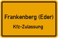 Zulassungstelle Frankenberg (Eder)